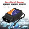 Super ELM327 USB 1.5 ELM 327 USB V1.5 OBD2 сканер автомобильный диагностический кабель поддерживает большинство протоколов OBDII с чипом PIC18F25K80