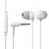 ELECOM Stereo Earphones Canal Type with Microphone Fast Music F12C White 3.5mm 10.0mm EHP-F12CMWH