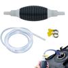 Multipurpose Liquid Sucker Pump Portable Manual Fuel Transfer Pump with High-Flow Hose Reusable Oil Fuel Siphon Pump