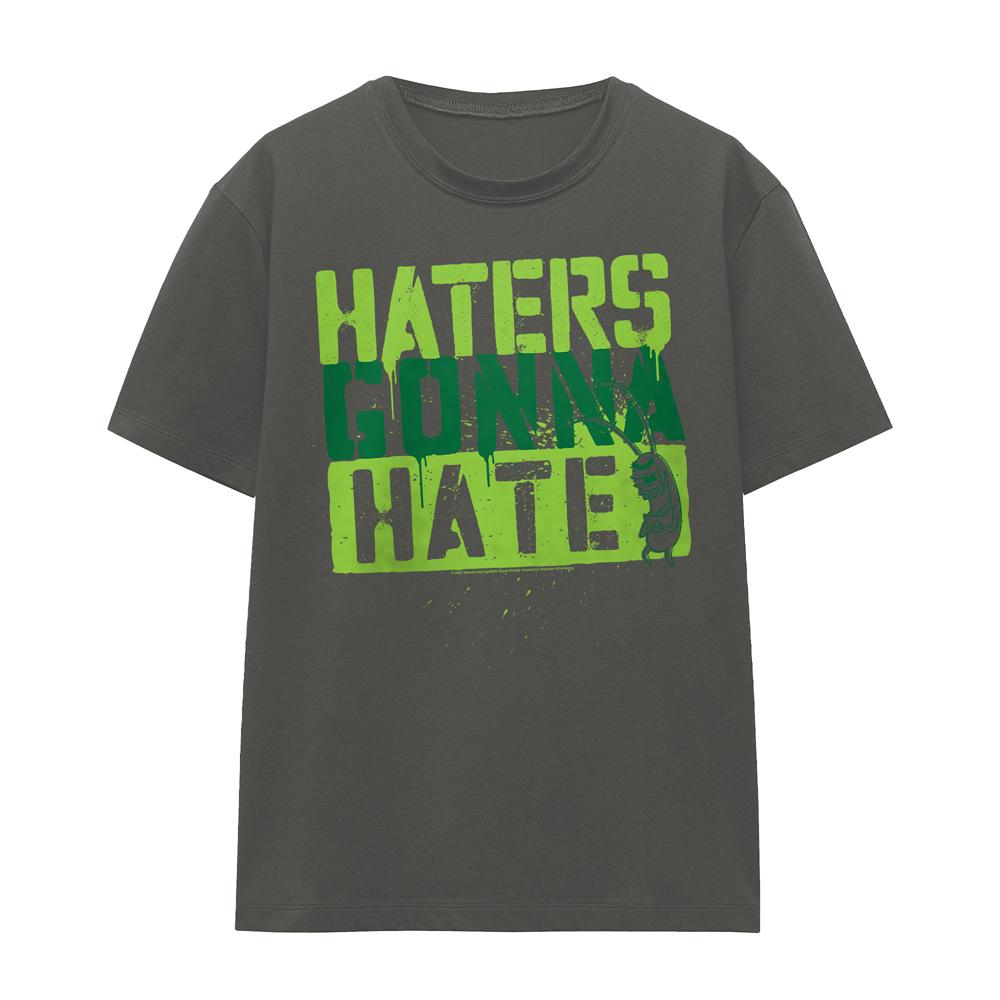 SpongeBob SquarePants Unisex Adult Haters Gonna Hate T-Shirt