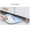 Foldable Footbath Bathroom Foot Soaking Bucket Plain Foaming Massage Bucket Folding Sauna Bathtub Pedicure Bath