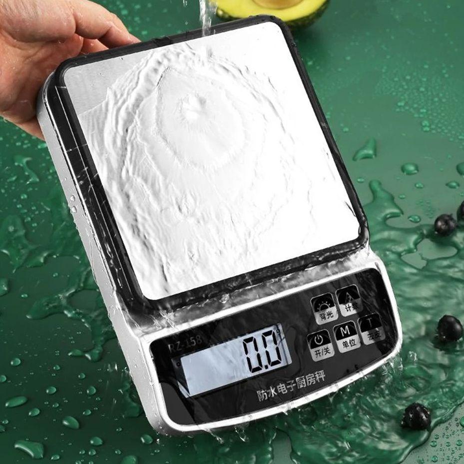 Цифровые электронные весы с калибровкой, кофейные весы, точные весы, умные измерительные инструменты, кухонные принадлежности 3/10/15 кг