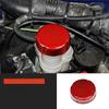Carbon Fiber Brake Fluid Reservoir Oil Cap Cover for Fiat 500 500C For Abarth Stylish Replacement Part for Interior