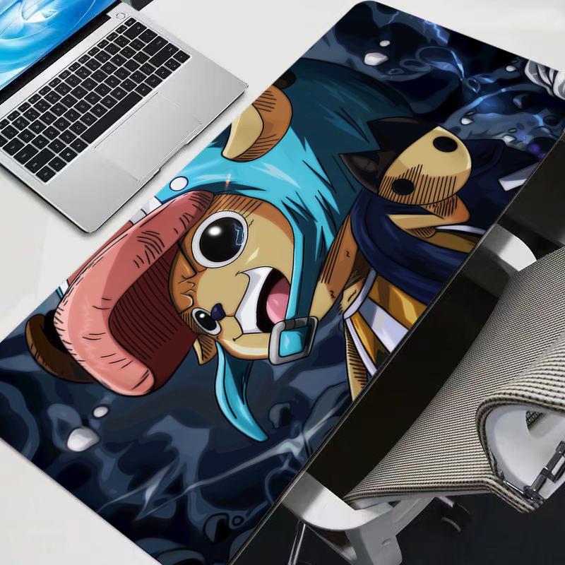 Mouse Pad One Piece Chopper New Large Rubber Pc Computer Gaming Accessories Mousepad Desk Mat Locking Edge Gamer Carpet