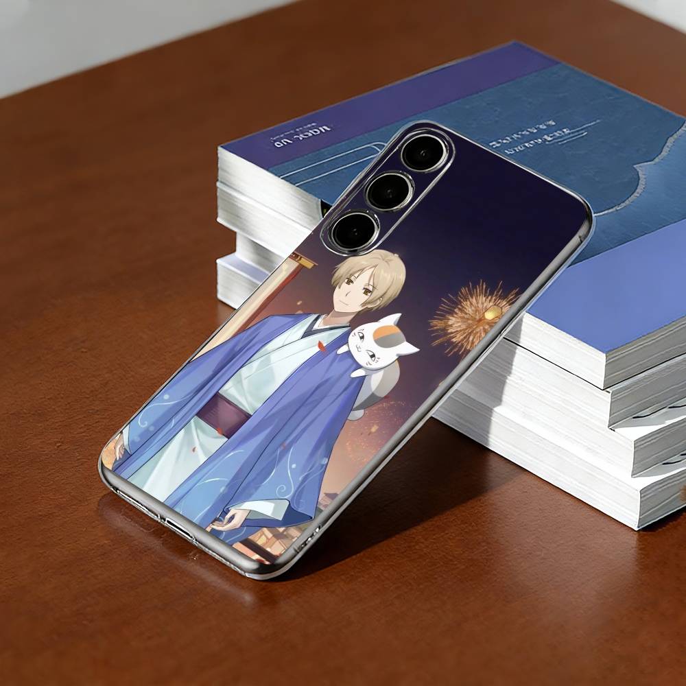 Natsume Y-yuujinchou Takashi Phone Case Transparent Silicone Soft For SamsungA10,12,20,21S,30,31,40,50,51,52,70,71