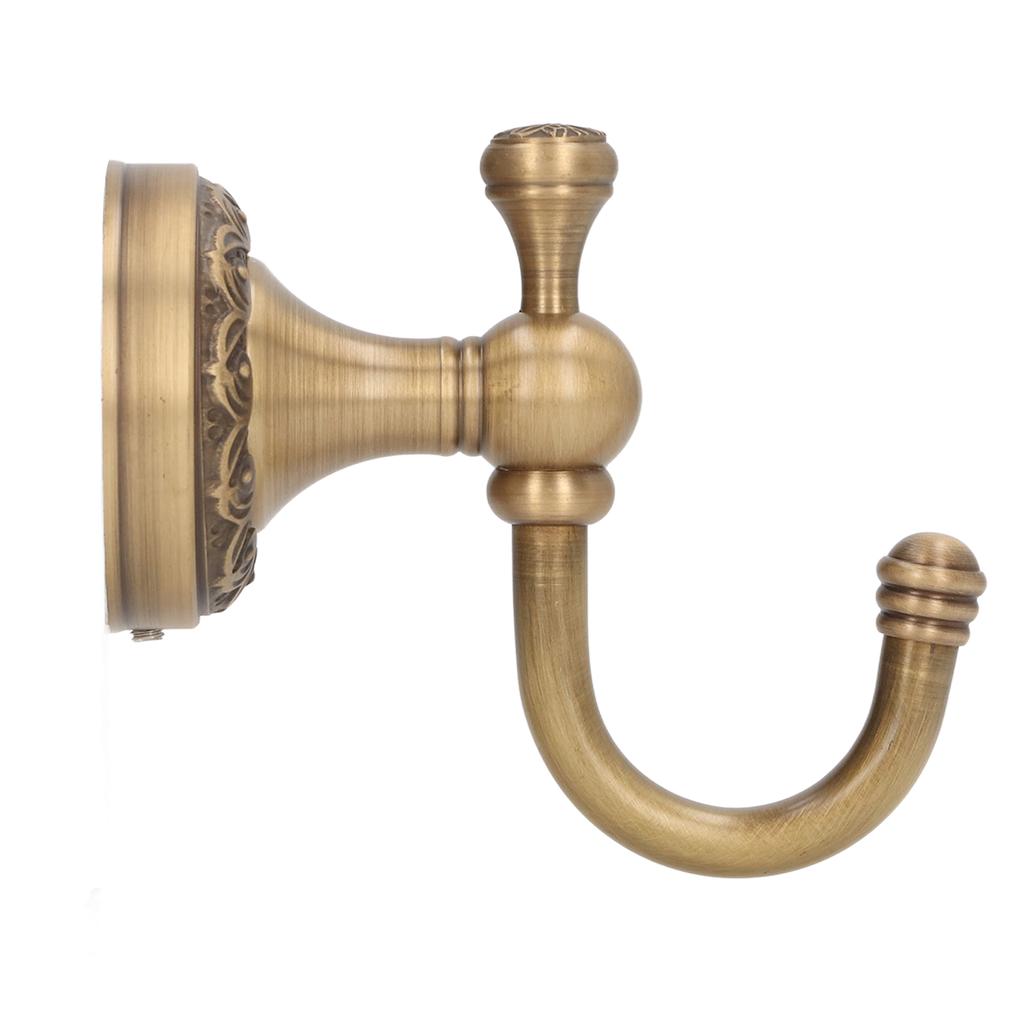 Robe Hook Copper Stainless Steel Antique Style Easy Installation Wall Mounted Coat Hook for