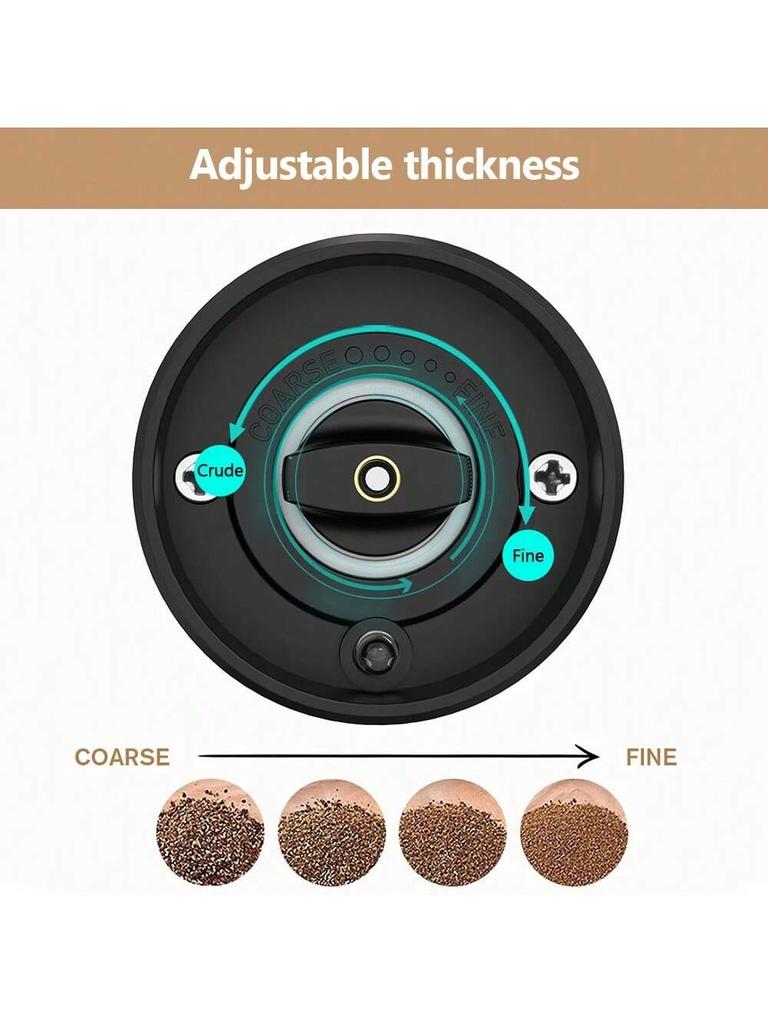 Электрическая мельница для соли и перца с подставкой, перезаряжаемая через USB, из нержавеющей стали, регулируемая степень помола, серебряные подарки