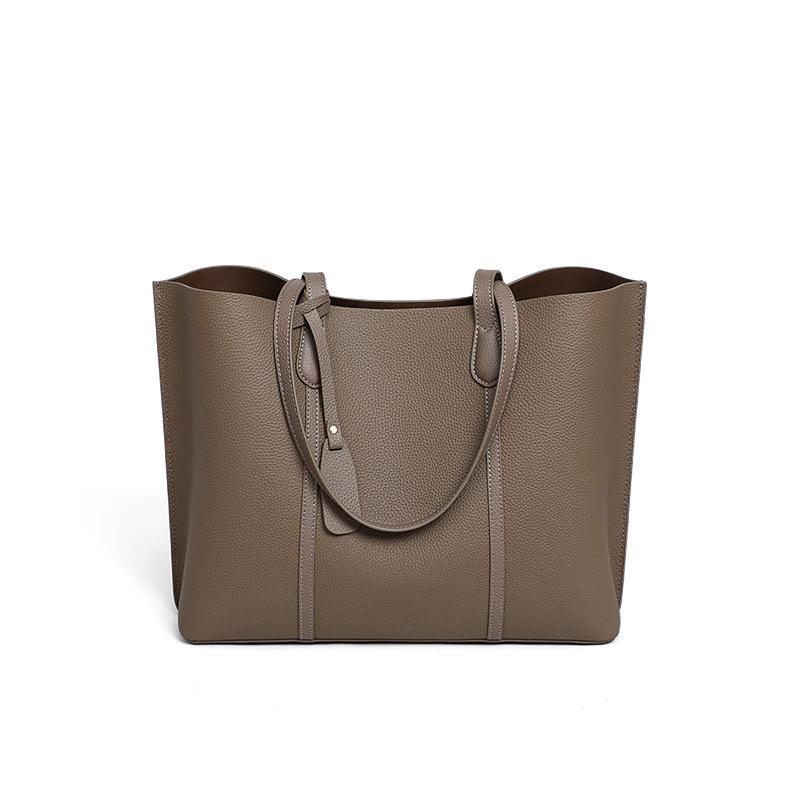 Сумка-тоут женская осенне-зимняя новая большая кожаная женская сумка большой вместимости сумка для поездок на работу сумка через плечо