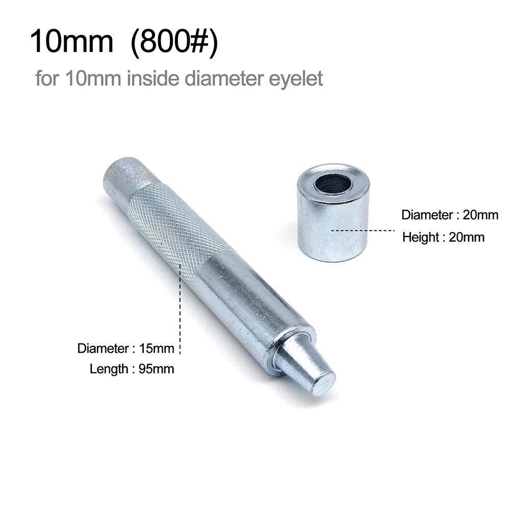 1 шт. Инструмент для установки люверсов ручной работы, Углеродистая сталь, Инструмент для установки люверсов, Пресс-форма для кожаных люверсов