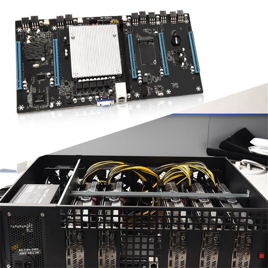 ETH79-X5 Плата для майнинга 5 GPU RTX3060 XEON E5 VGA