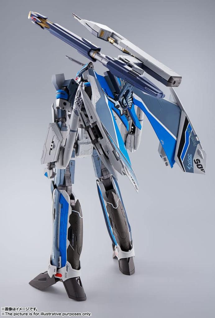 TAMASHII NATIONS DX Chogokin Macross Delta The Absolutely First Limited Edition Kairos Plus Immelmann 260mm ABS Diecast PVC Painted Movable Figure