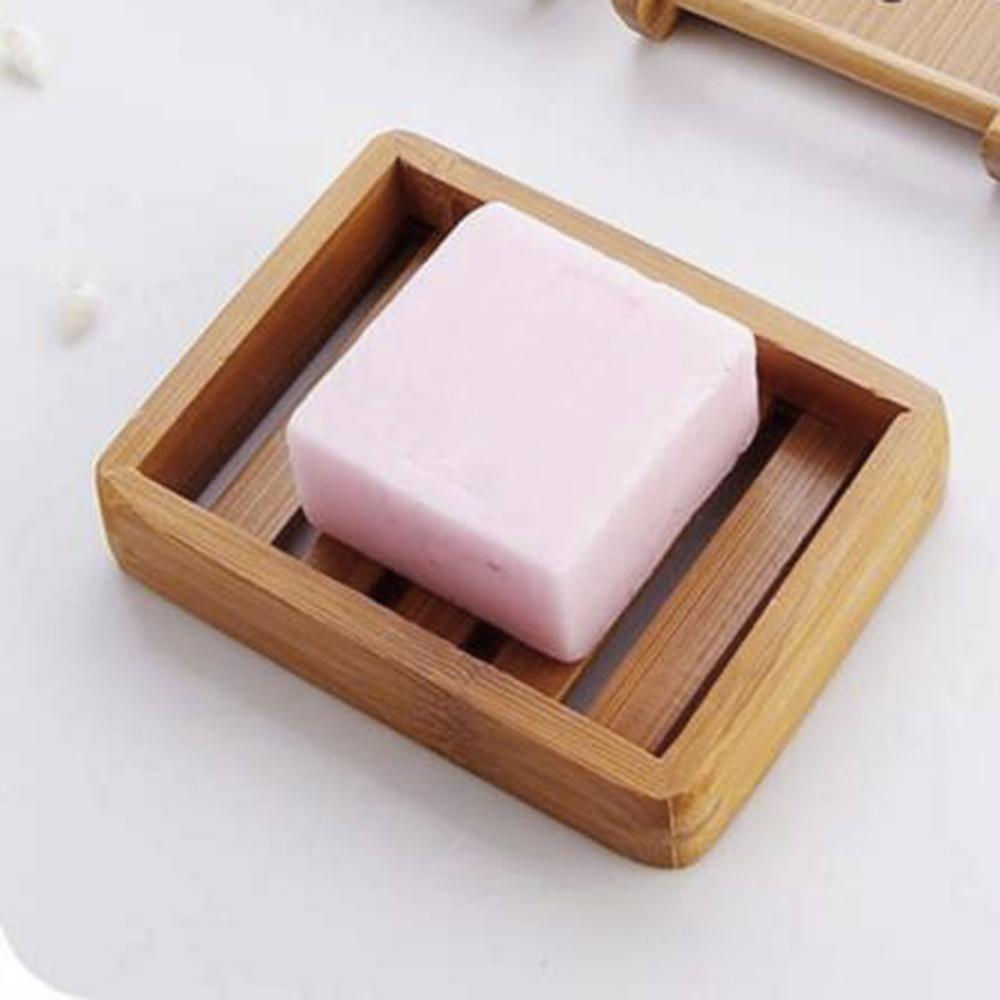 Мыльница для хранения, держатель для мыла, цвет дерева 10*8,7*2,2 см