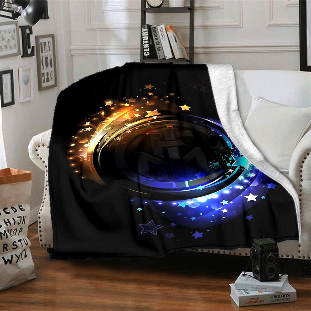 Cosmic Energy Symbol Blankets Flannel Printed Breathable Warm Throw Blanket for Home Office Bedspreads 0708a96
