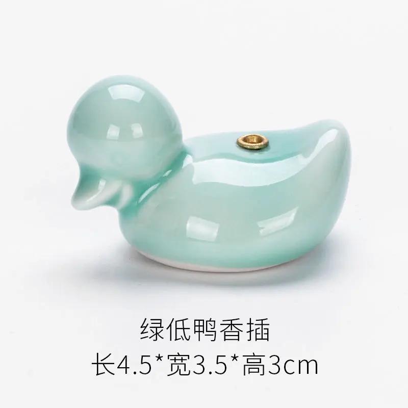 Японский стиль Подставка для благовоний Бытовая Милая Подставка для благовоний в виде животного Аромапалочка Домашнее украшение Орнаменты Благовонная горелка