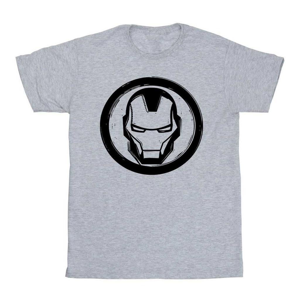 Marvel Футболка с логотипом Iron Man Chest для мальчиков