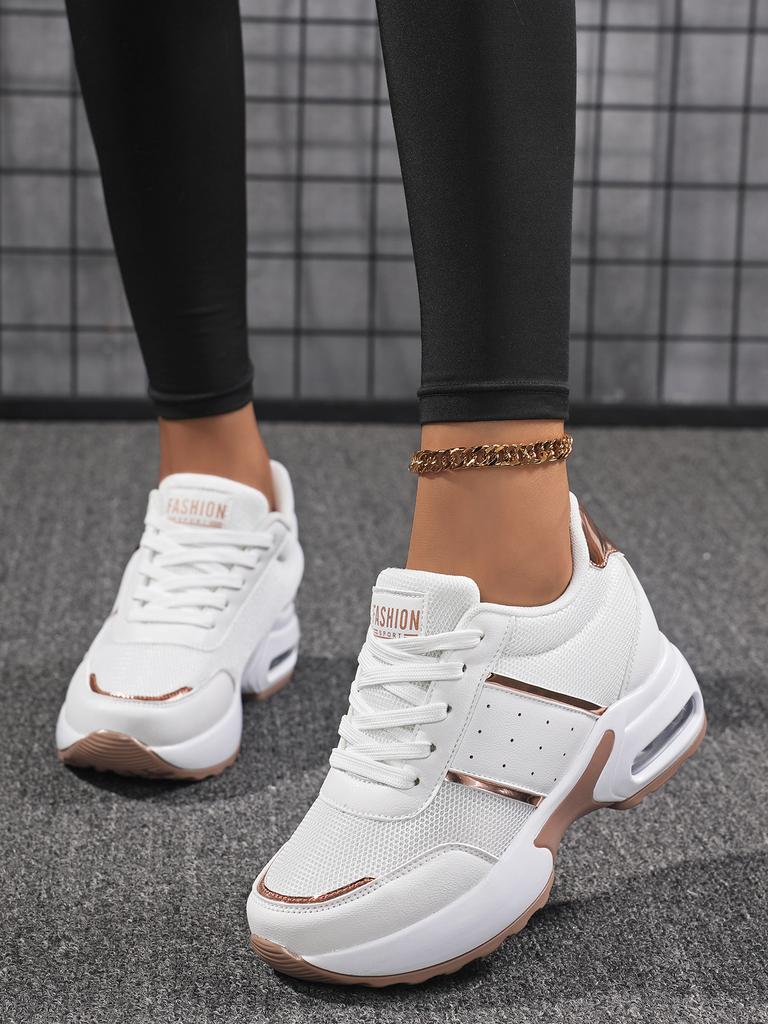 Женские повседневные кроссовки на шнуровке - Легкая обувь для ходьбы