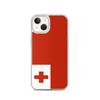 Coque iPhone 13 - PIXELFORMA - Drapeau Des Tonga - Silicone Souple - Protection Complète - Légère