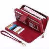 Women Wallets Lady Wristlet Long Money Bag Zipper Coin Purse Cards ID Holder Clutch Woman Wallet