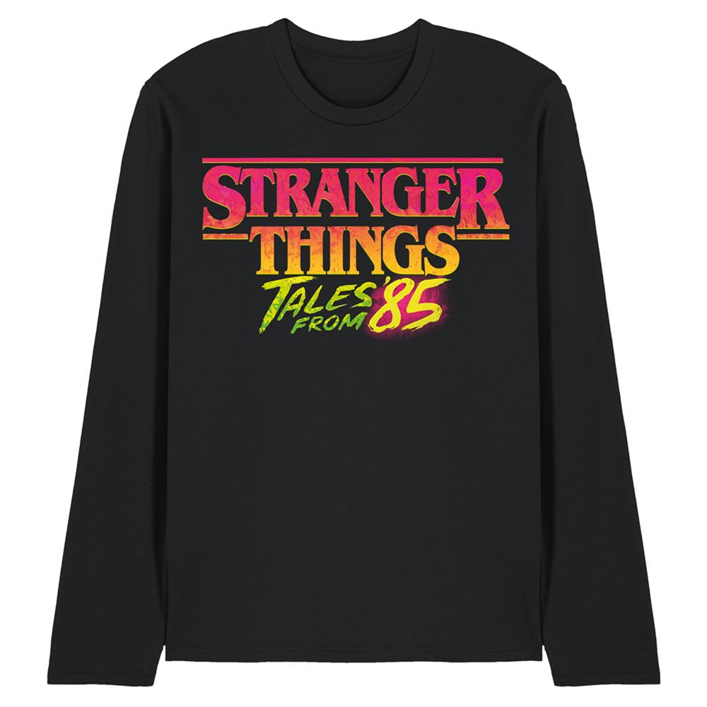 Stranger Things: Tales from ´85 Unisex Adult Logo Long-Sleeved T-Shirt