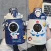 Термокружка Astronaut повышенной вместимости для детей - нержавеющая сталь 316, дизайн Big Belly с трубочкой