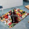 C-COCA Logo C-COLAS Hallway Carpet Retro Multiple Choice Living Room Kitchen Rug Non-Slip Welcome Rug