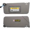 NHILES Left Driver Side Sun Visor Compatible With Honda Accord 2008 2009 2010 2011 2012 2013 2014 2015 2016 2017 With Light Replaces #