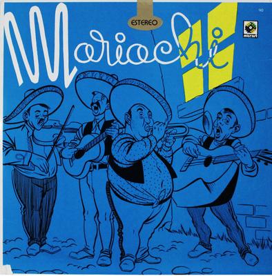 Виниловая пластинка MARIACHI MEXICO - Mariachi ED90 Musart Mexico Латиноамериканская Б/У