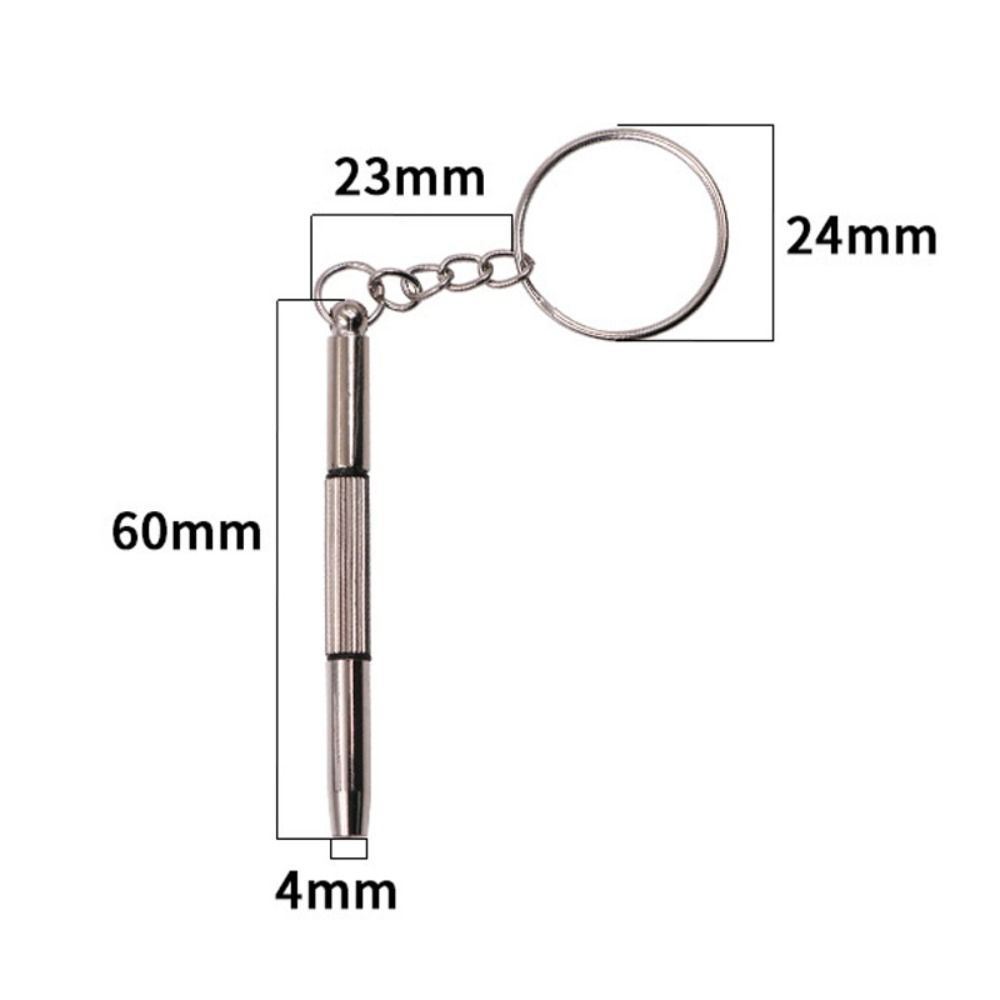 With Keychain Eyeglass Screwdrivers Steel Eyeglass Repair Tools Screwdriver Repair Kit Phone