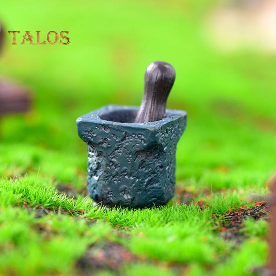 1:12 1:6 миниатюрных ступок и пестиков для кукольного домика, мини-смола, измельчитель трав, модель чаши, микропейзаж для кукольного домика, аксессуары