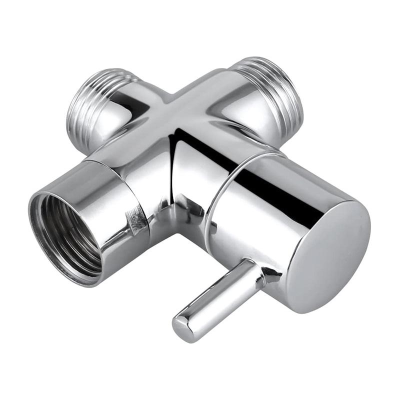 G1 / 2 Ручной Душевой Головки Сборка Адаптер Адаптер Душевая Система Запасные Части Полированный Хром Аксессуары Для Ванной Комнаты
