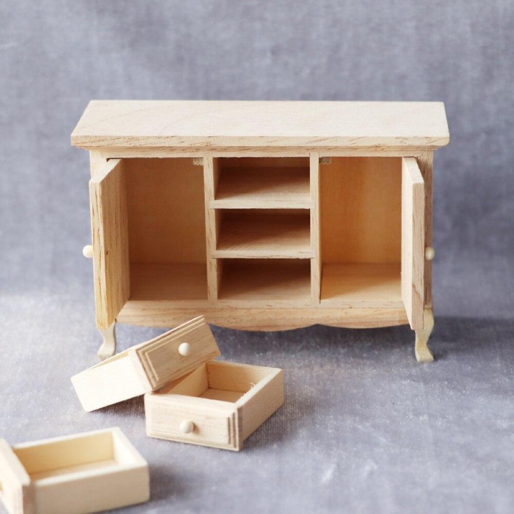Мини-имитация деревянного шкафа, кукольная фигурка, модель игрушки, реалистичный кукольный домик, миниатюрные фигурки, 1/12, аксессуары для кукольного домика
