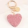 Блестящие сверкающие многофункциональные многоразовые подарочные аксессуары со стразами, металлический брелок для автомобиля в форме сердца, сумка, подвеска, брелок для ключей, кошелек