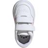 Adidas Breaknet 3.0 Versatile Comfortable Classic Durable Toddler Shoes Baby Shoes White Fusion-Pink Clear-Pink JS3676
