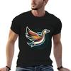 Wild goose Bird art TShirt Big Size Daily Wear TShirt