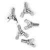 5 шт. в упаковке 304 нержавеющая сталь винты-бабочки болты машинный крепеж(М5 * 10мм)