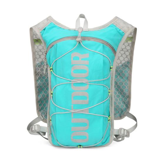 Гидратационный рюкзак Многокарманный рюкзак для воды с гидратационным пузырем Светоотражающая полоса Гидратационный рюкзак для пеших походов, бега, велоспорта