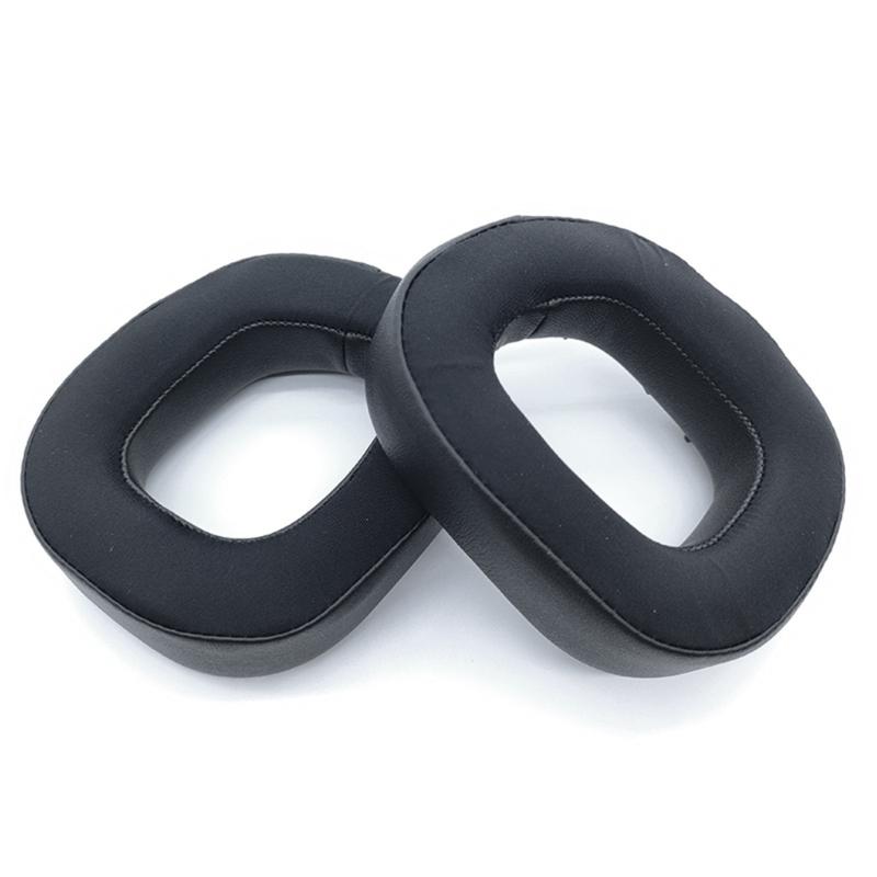 1 Pair Earpads Ear Pads Ear Sponge Covers Improved Comfort Soft Earmuff Repair Part for HS80 RGB Gaming Headset