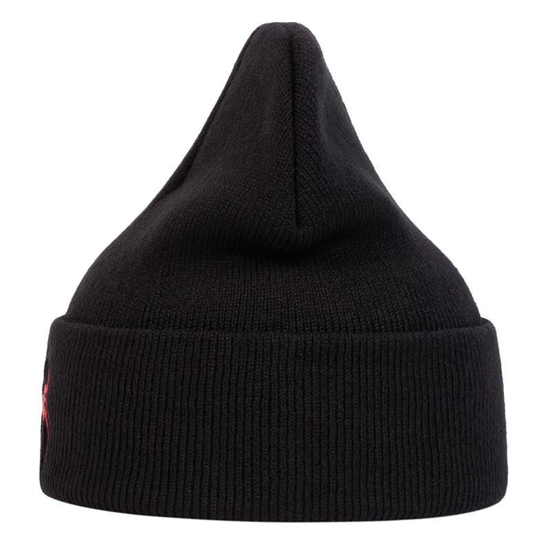 Унисекс Шапка-бини с вышивкой паука Осенне-зимняя теплая вязаная шапка для женщин и мужчин Шапки для путешествий и отпуска