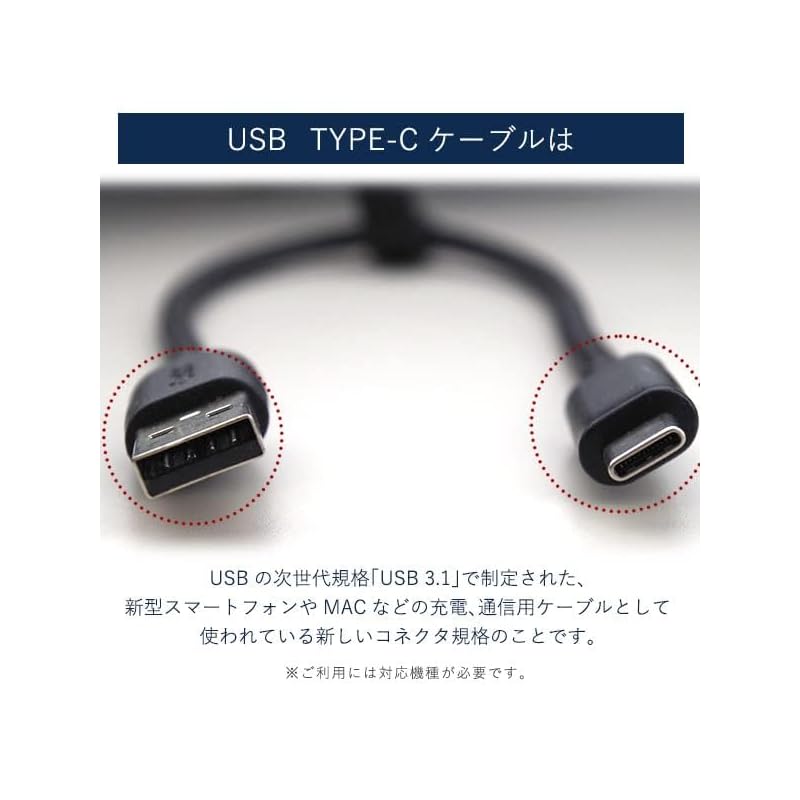 Кабель быстрой зарядки Type-C (0.9)