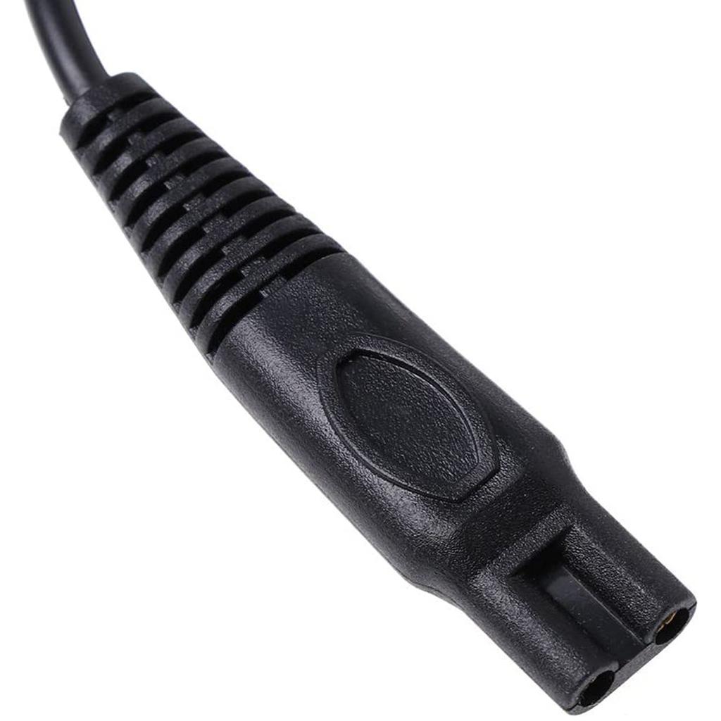 2-контактный адаптер питания EU Plug для зарядного устройства бритвы HQ8505 / 6070/6075/6090