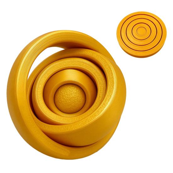 Игрушка-колечко для взрослых и подростков, вращающаяся спиннер для снятия стресса, для концентрации внимания и беспокойства