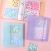 Candy Color Photo Storage Book 25 Sheets Photocard Binder Sleeves  Paper Stickers