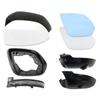 Auto Left Right Rear Heated Mirror Glass Mirror Cover Frame Turn Signal Light Lamp Bottom for Great Wall Haval F7 F7x