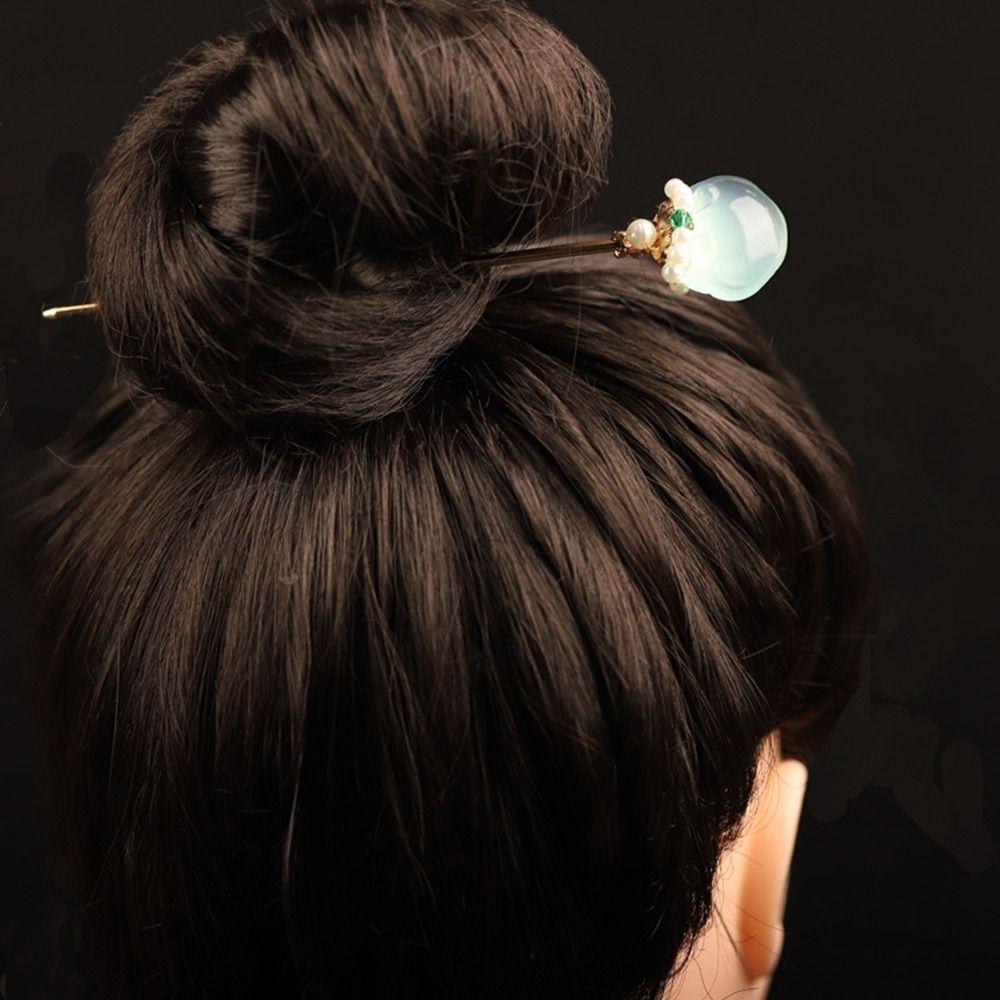 Accessories Pearl Chinese Style Headwear Hanfu Hair Sticks Ancient Headwear Ancient Style Hairpin