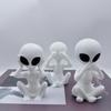 3D-печатные инопланетные украшения, Не слушай, не смотри, не говори, Причудливые статуэтки инопланетян, Фантастические украшения для космической комнаты