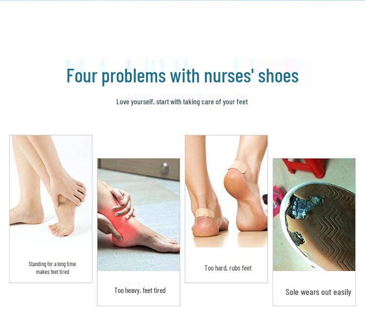 Women's Fleece-Lined Nurse Shoes: Soft Sole, Air Cushion Ankle Boots, Thick Sole, Height-Increasing, Winter Medical Work Shoes.