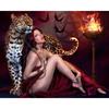 Diy 5d алмазная живопись сексуальная женщина и тигр Алмазная мозаика украшение дома вышивка узор вышивка ручной работы подарок на Новый год