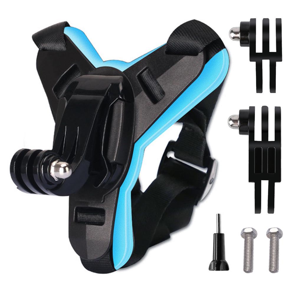 Крепление на подбородок внедорожного мотоциклетного шлема для экшн-камер GoPro 9-13