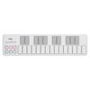 KORG nanoKEY2 WH (White) - 25-Key USB MIDI Keyboard for Music Production and DTM. Compact Design for Easy Portability. Includes Software License for I
