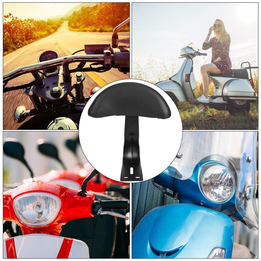 Universal Electric Bicycle Backrest Cushion Bike Back Rest Rack Replacement Accessory